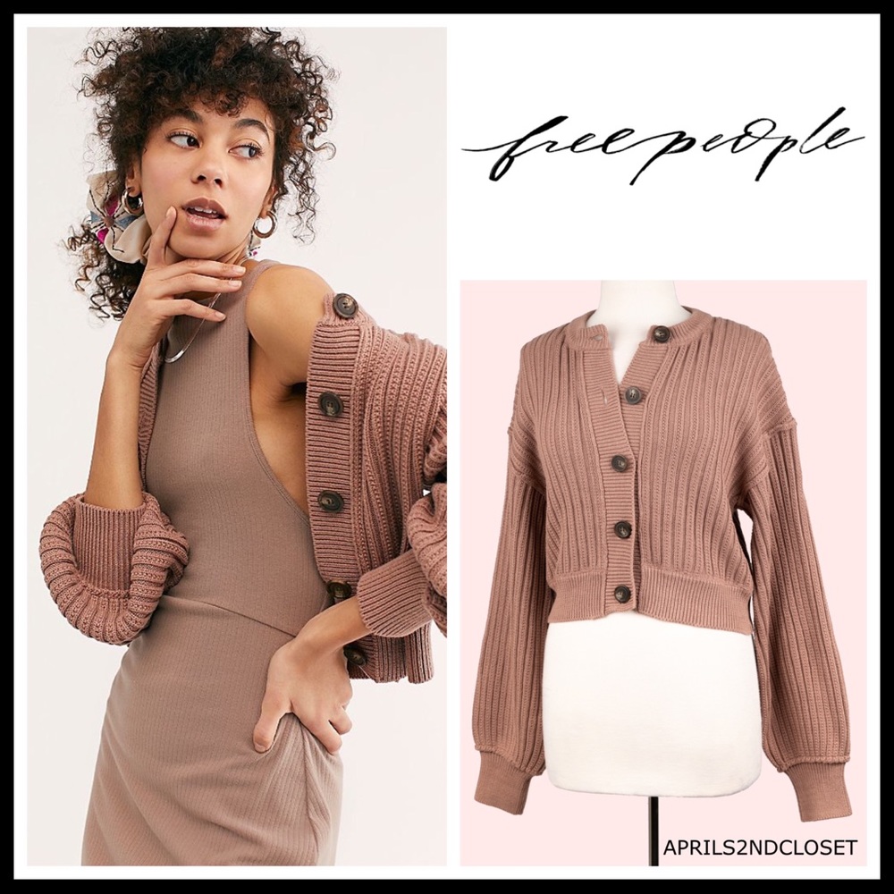 ❗️6-HOUR SALE❗️FREE PEOPLE LUXE KNIT CARDI A2C - Picture 14 of 16